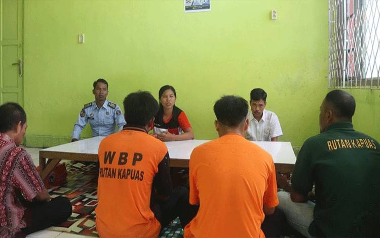 WBP Beragama Hindu di Rutan Kapuas Dapat Penyuluhan Keagamaan