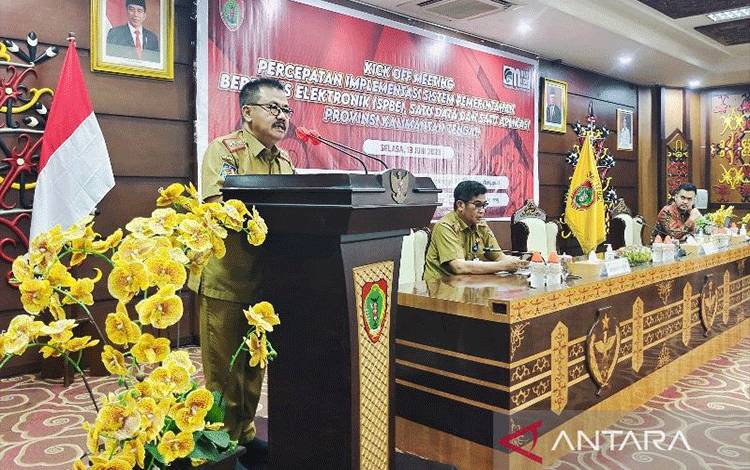 Kalteng Implementasikan SPBE Terintegrasi Satu Data dan Satu Aplikasi