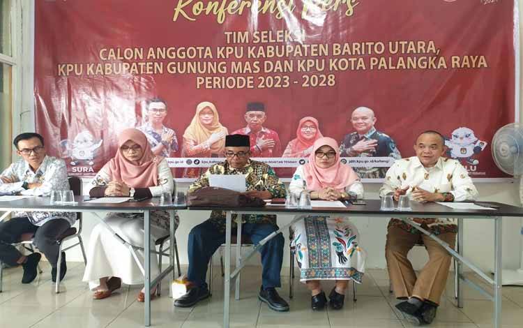 Timsel Buka Pendaftaran Gelombang 6 Calon Komisioner KPU 2 Kabupaten dan 1 Kota di Kalteng