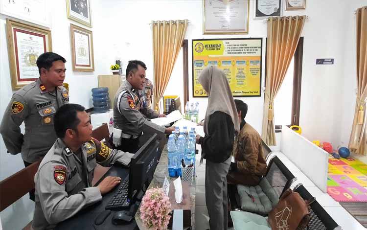 Tingkatkan Fasilitas di SPKT, Polsek Kumai Bertransformasi Menuju Pelayanan Prima