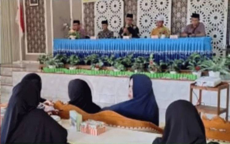 Masuk Dalam Kouta Tambahan, Kemenag Kapuas Lakukan Bimbingan Manasik Haji Kepada 17 JCH