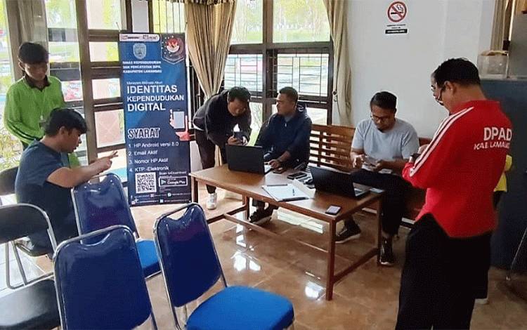 Disdukcapil Lamandau Terus Kenalkan Program IKD