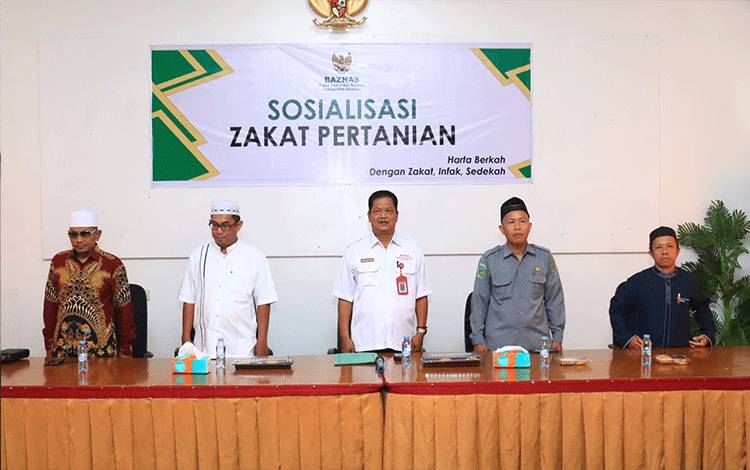 Petani Seruyan Terima Sosialisasi Zakat Pertanian
