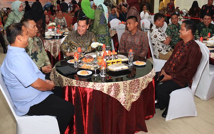 Sekda Seruyan Hadiri Acara Lepas Sambut Dandim 1015/Sampit