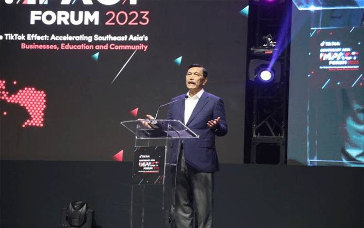Luhut Minta Kreator TikTok Buat Konten yang Tidak Timbulkan Pertikaian