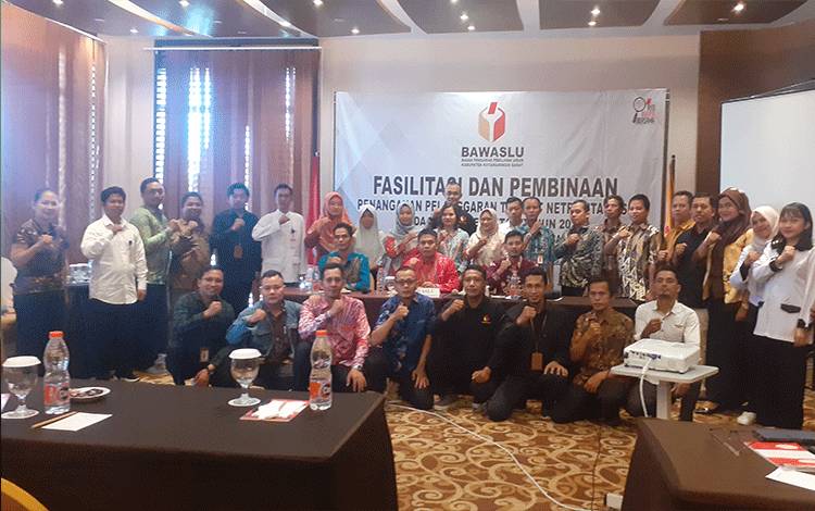 Bawaslu Kobar Gelar Pembinaan Penanganan Pelanggaran Netralitas ASN