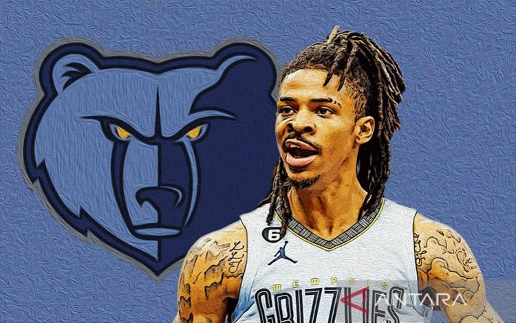 Pemain Memphis Grizzlies Ja Morant Diskors 25 Pertandingan oleh NBA