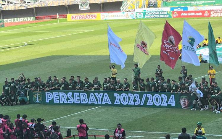 Persebaya Luncurkan Tim dan Perkenalkan Pemain untuk Musim 2023/2024