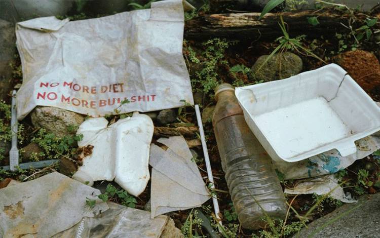 Ilustrasi - Sampah plastik yang mencemari lingkungan. ANTARA/HO-Greenhope