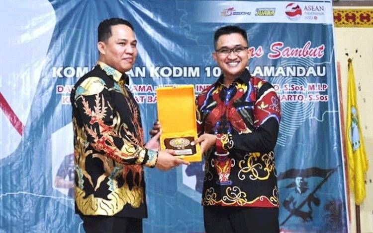 Bupati Lamandau Berharap Sinergi TNI-Pemkab Semakin Kuat
