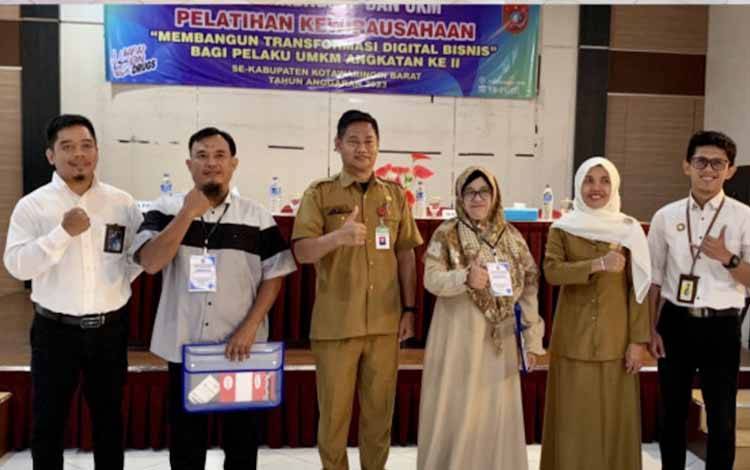 Disperindagkop UKM Kobar Gelar Pelatihan Kewirausahaan Membangun Transformasi Digital Bisnis