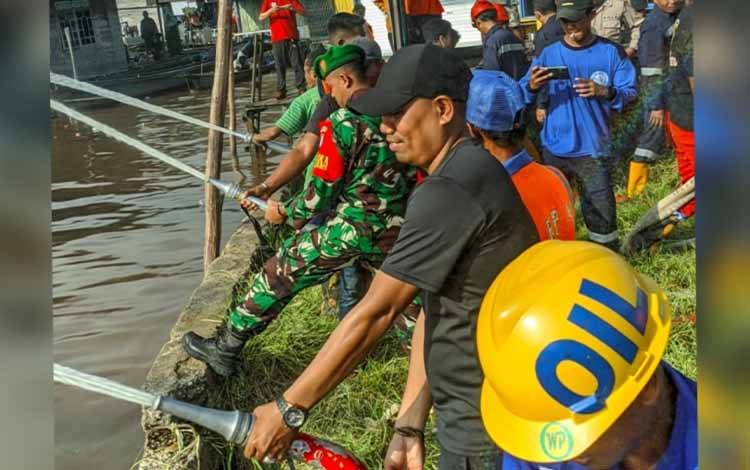 Desa Pulau Mambulau Tingkatkan Kesiapsiagaan Penanggulangan Karhutla