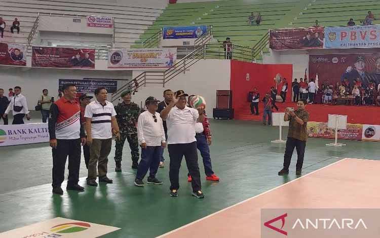 Kejurnas Gubernur Cup Voli Pacu Gairah Atlet Kalteng Ukir Prestasi
