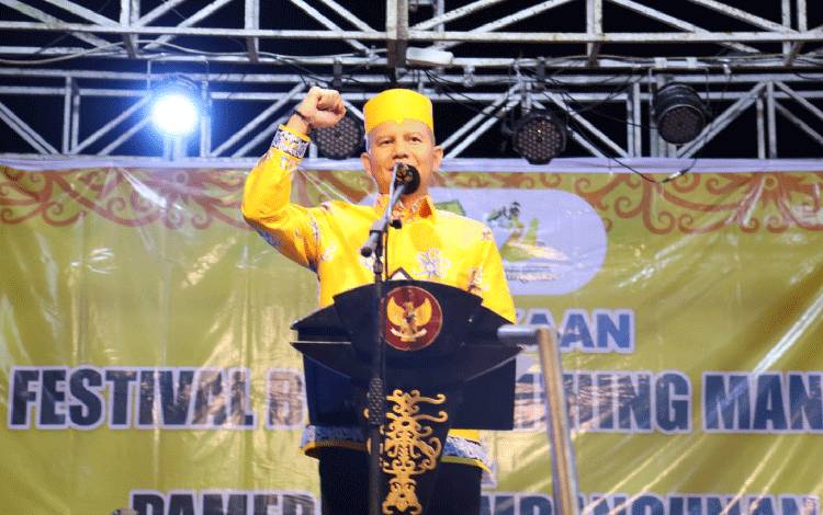 Bupati Gunung Mas Ajak Masyarakat Lestarikan Budaya