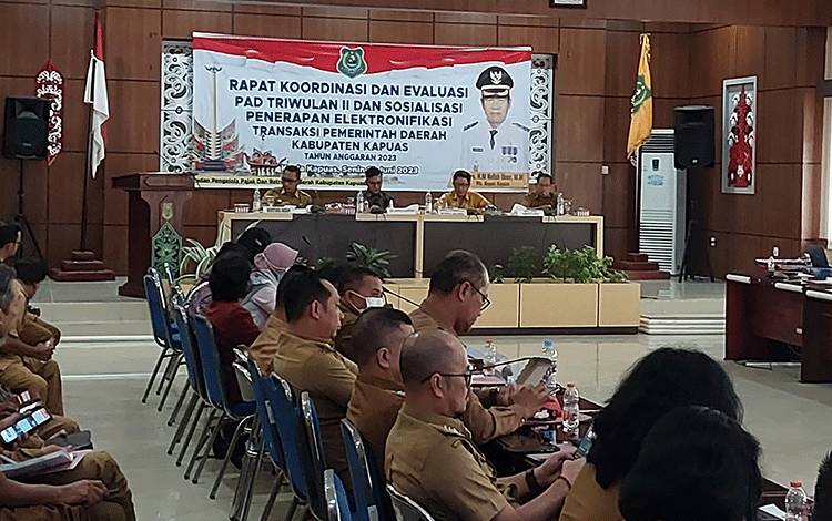 BPPRD Kapuas Bersama Perangkat Daerah Terkait Diminta Gali PAD