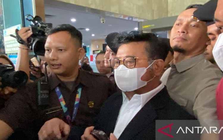 Mentan Beri Keterangan ke KPK Terkait Dugaan Korupsi di Kementan