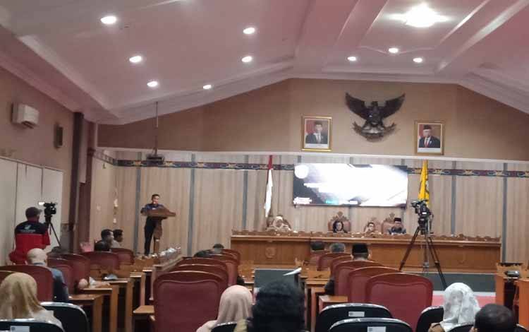 Bapemperda DPRD Kotim Sampaikan Hasil Pembahasan Raperda Penetapan Desa