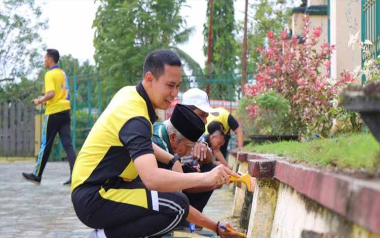 Revitalisasi Istana Kuning, Pangeran Ardiansyah: Wujud Polri Hadir untuk Masyarakat