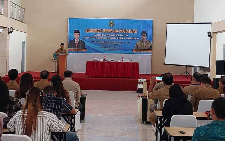 Ini Tujuan DPMPTSP Kapuas Gelar Bimtek dan Sosialisasi Implementasi Perizinan Berusaha