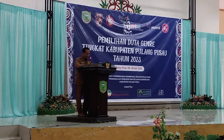 DP3AP2KB Pulang Pisau Gelar Pemilihan Duta Genre 2023