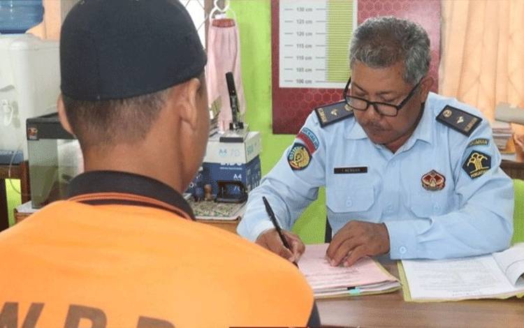 Tiga WBP Rutan Kuala Kapuas Ikuti Sidang Litmas