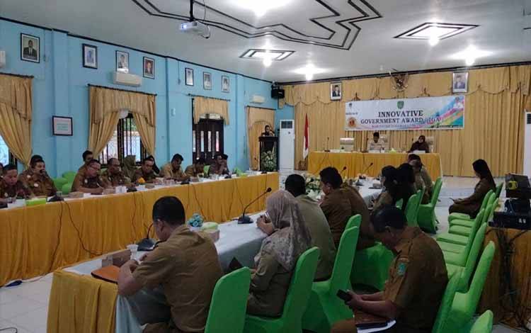 Pembukaan kegiatan Innovative Government Award (IGA) pada Selasa, 20 Juni 2023. (FOTO: NORHASANAH)