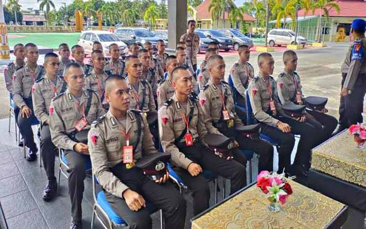 Kepala SPN Tjilik Riwut Tinjau Latja Siswa Polres Pulang Pisau