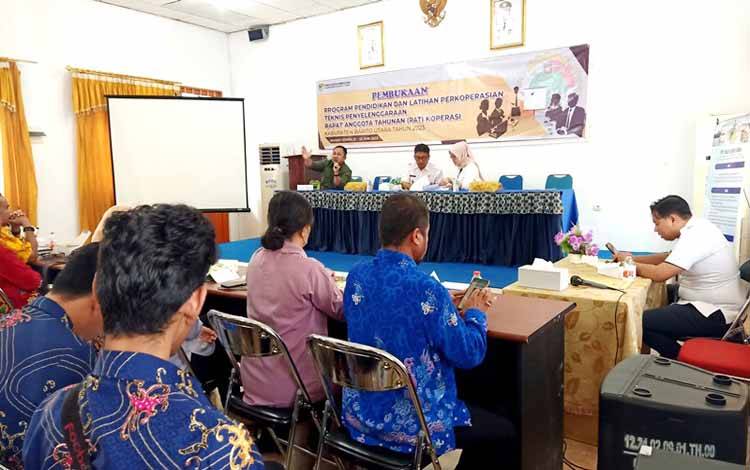25 peserta Ikuti Pelatihan Perkoperasian Teknis Penyelenggara RAT