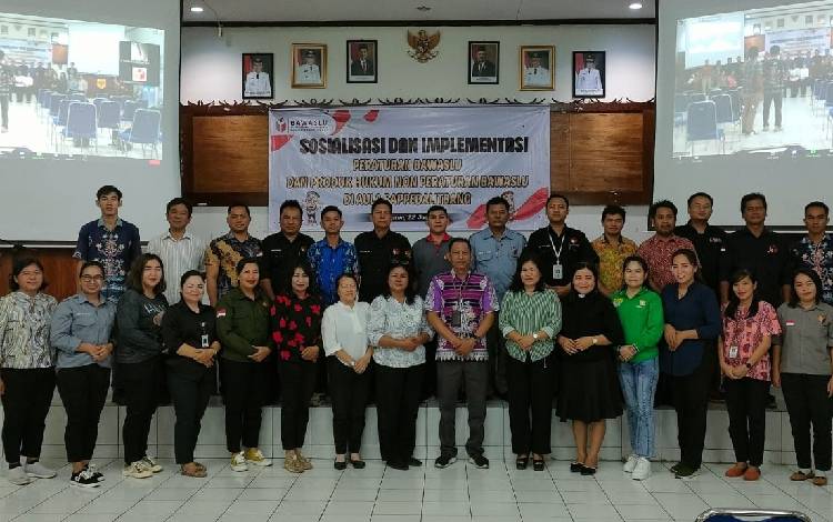 Bawaslu Gunung Mas Sosialisasi dan Implementasi Peraturan Bawaslu dan Peraturan Hukum Non Peraturan Bawaslu