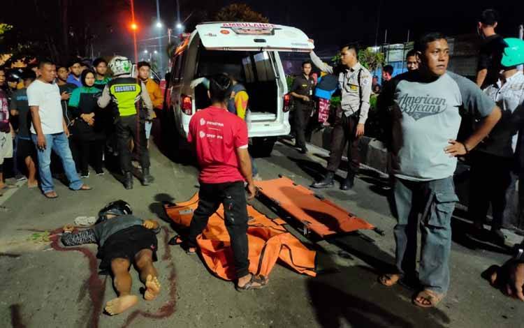 Polisi Kantongi Ciri-ciri Truk yang Tabrak Pasutri Hingga Tewas di Sampit