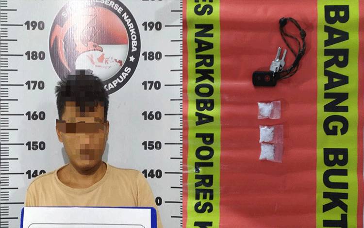 Bawa 15 Gram Sabu, Pria ini Ditangkap Polisi di Sei Hanyo