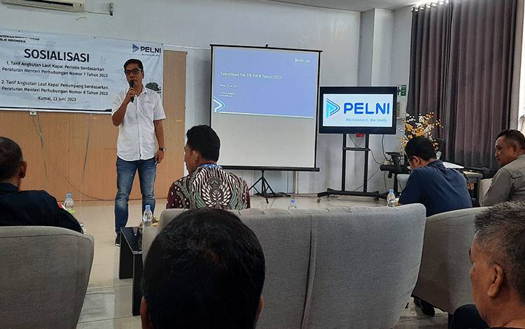 Pelni Pangkalan Bun Sosialisasikan Penyesuaian Tarif Kapal Penumpang dan Perintis