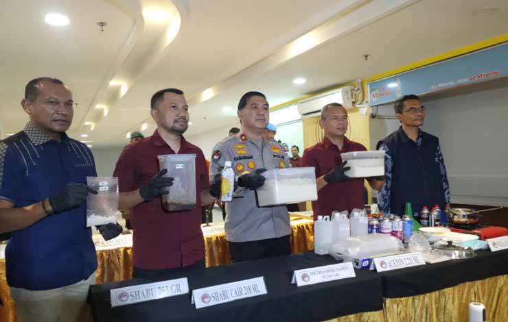 Bareskrim Polri Ungkap Pabrik Sabu Jaringan Iran di Jakarta