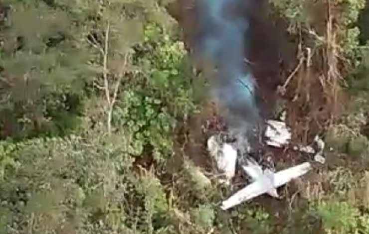 Tim SAR Gabungan Temukan Pesawat PK SMW di Hutan Antara Elelim - Poik
