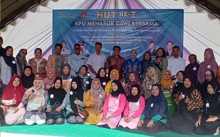 Lomba Masak, Fotografi dan Bazar UMKM Meriahkan HUT KPU Mehasur Gawi Bersama