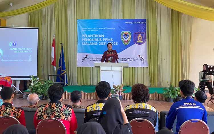 Sekretaris Daerah Seruyan Lantik Kepengurusan PPMS?di Malang