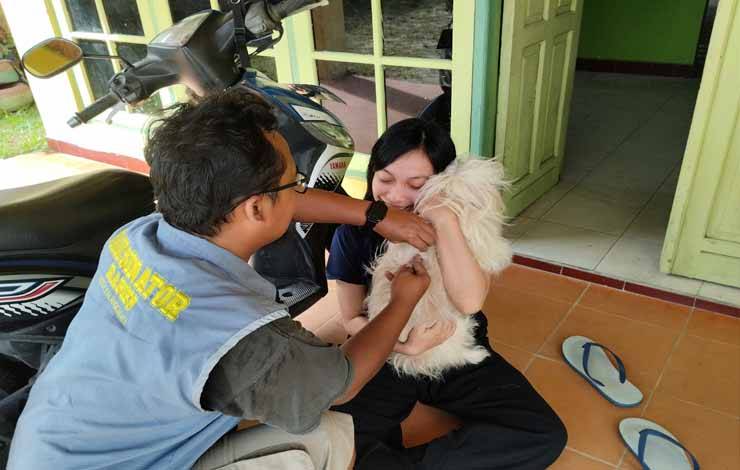 Permintaan Vaksin Rabies di Palangka Raya Meningkat Tajam
