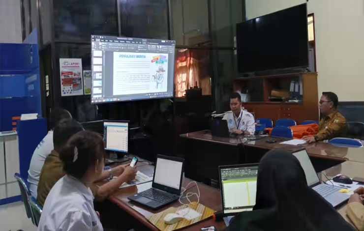 Pegawai DPMPTSP Kapuas Kunjungi Diskominfo, Belajar Soal Ini