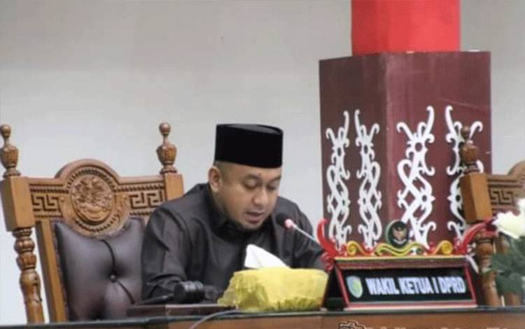 Wakil Ketua I DPRD Kota Palangka Raya, Wahid Yusuf. (FOTO: Sekretariat DPRD Kota Palangka Raya)