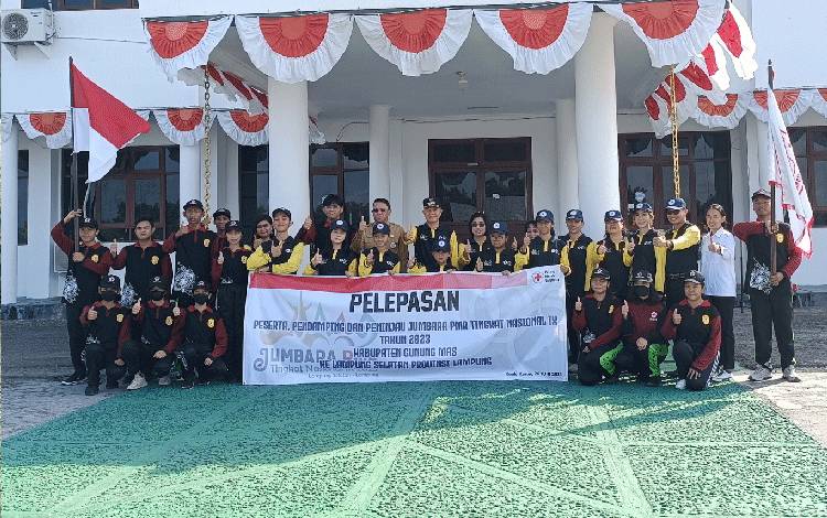 Bupati Apresiasi PMI Gunung Mas Atas Keikutsertaannya dalam Jumbara PMR Tingkat Nasional IX