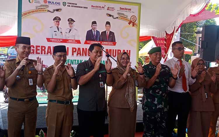 Wabup Kotim: Gerakan Pangan Murah Bantu Masyarakat Penuhi Kebutuhan Pokok Jelang Iduladha