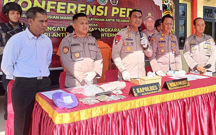 Residivis Kasus Narkotika Ditangkap di Desa Sumur Saat Bawa Sabu