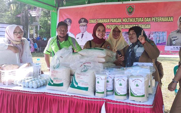 Dinas TPHP Meriahkan Gerakan Pangan Murah Kalteng