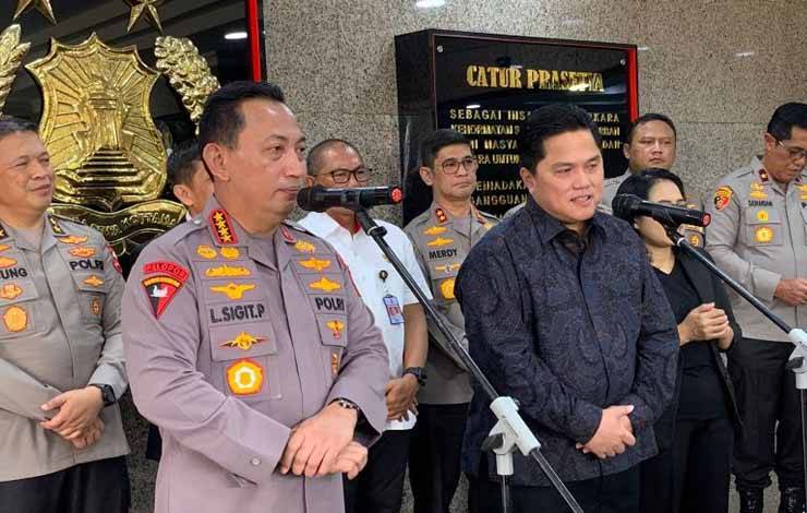 Kapolri Temukan Indikasi Kecurangan Perangkat Pertandingan Sepak Bola