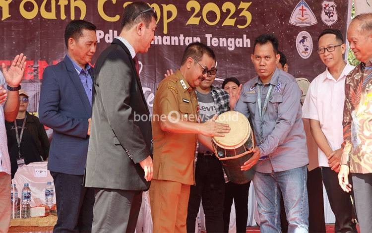 Buka Youth Camp, Herson B Aden Ingatkan Kegiatan Positif