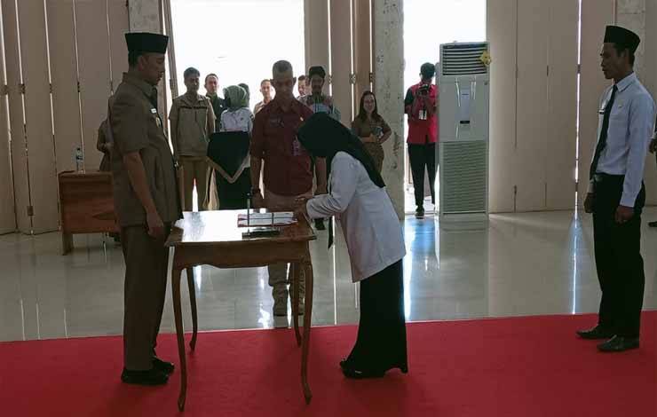 Bupati Sukamara Tekankan PPPK Untuk Tingkatkan Kualitas dan Kompetensi Diri