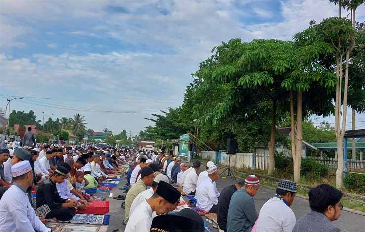 Begini Suasana Salat Iduladha 1444 H di Stadion Panunjung Tarung Kapuas