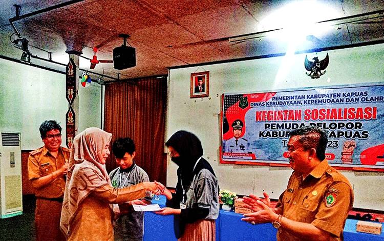Disbudpora Kapuas Sosialisasikan Program Pemuda Pelopor, Ini Tujuannya