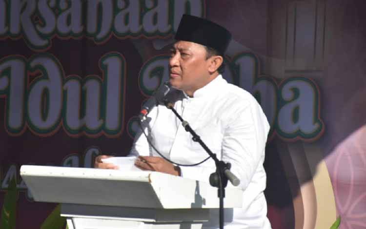 Wagub Kalteng Ajak Jadikan Iduladha Momentum Memupuk Kepedulian dan Toleransi ?