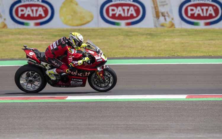 Bautista Sebut Uji Coba dengan MotoGP Ducati Bekal Hadapi WSBK Inggris